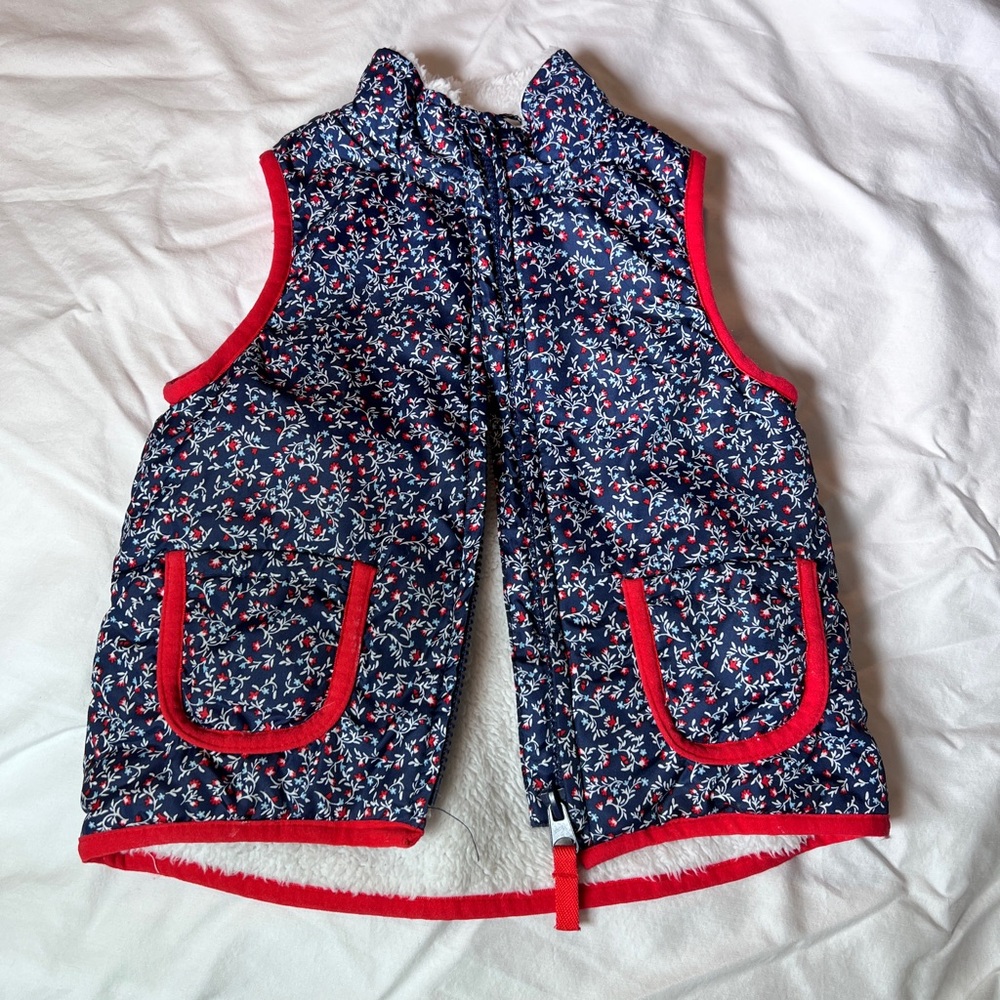 Nautica Cozy White Fleece Jacket